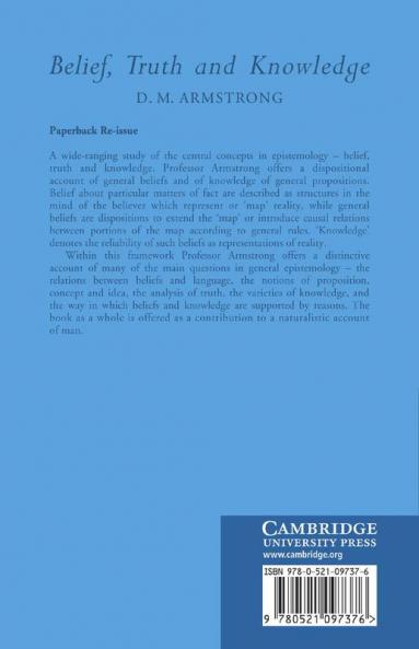 Belief Truth and Knowledge