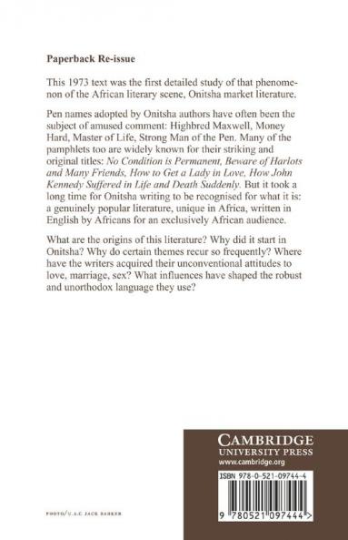 An African Popular Literature