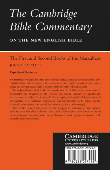 The First and Second Books of the Maccabees
