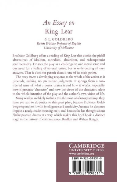 An Essay on King Lear