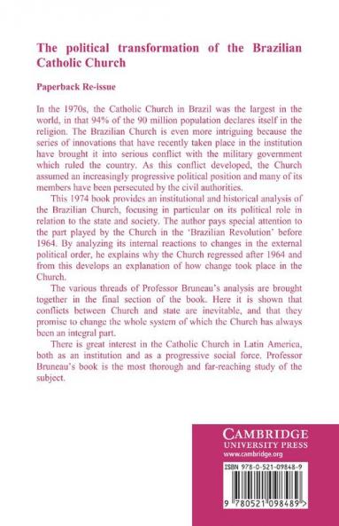 The Political Transformation of the Brazilian Catholic Church
