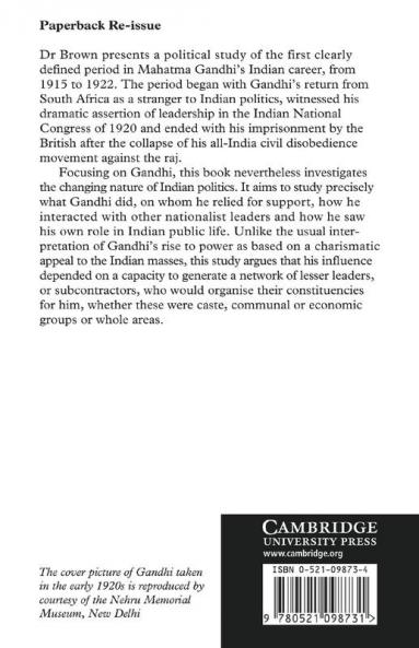 Gandhi's Rise to Power