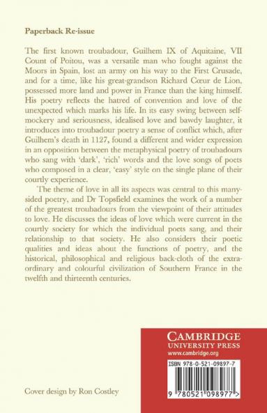 Troubadours and Love