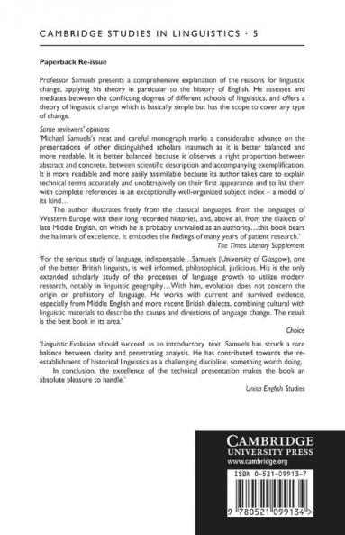 Linguistic Evolution