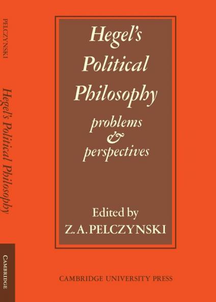 Hegel's Political Philosophy