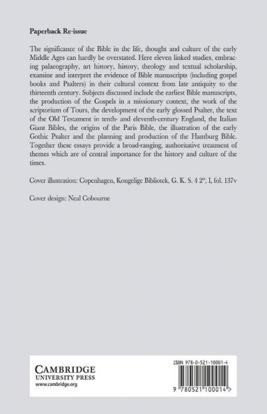 The Early Medieval Bible
