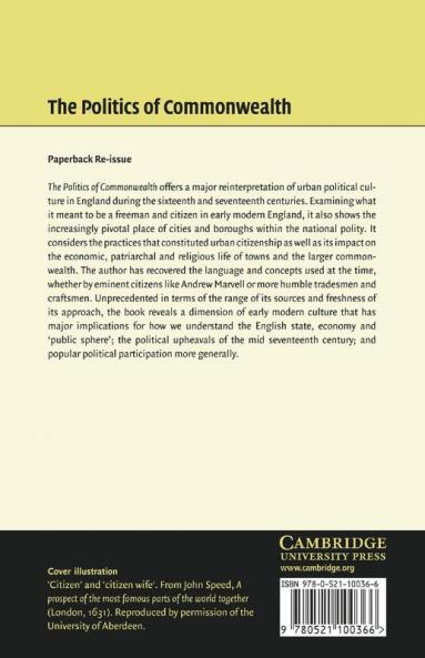 The Politics of Commonwealth