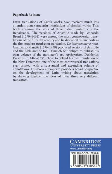Latin Translation in the Renaissance