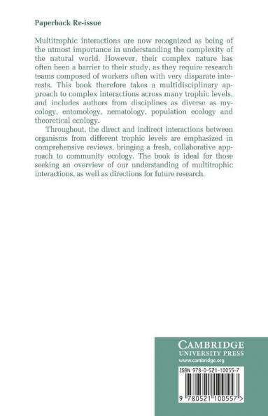Multitrophic Interactions in Terrestrial Systems