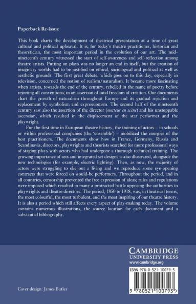 Naturalism and Symbolism in European Theatre 1850 1918