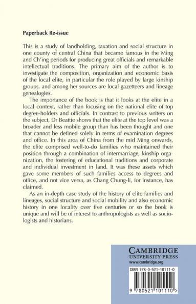 Land and Lineage in China