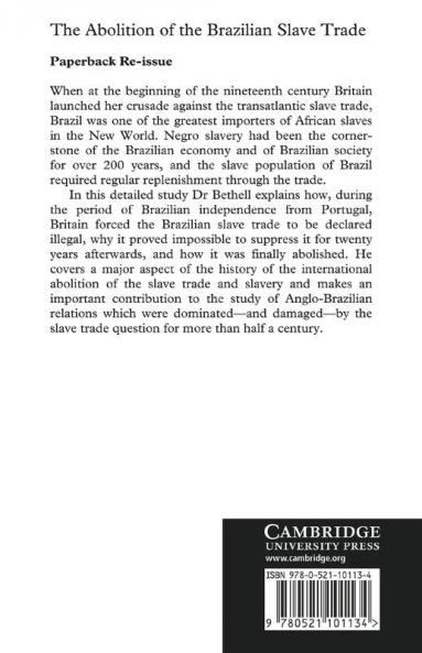 The Abolition of the Brazilian Slave Trade