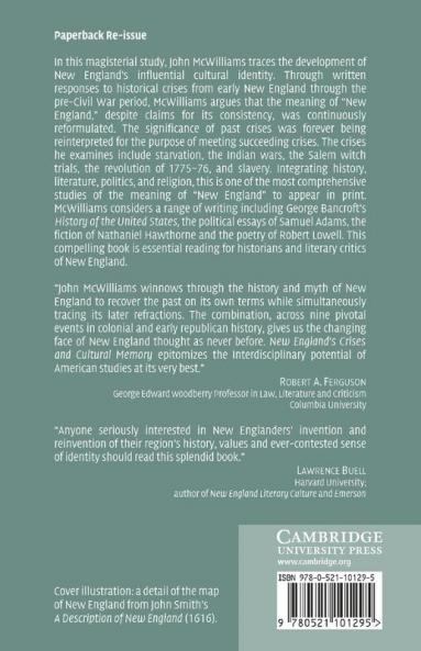 New England's Crises and Cultural Memory