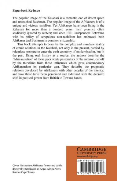 Afrikaners of the Kalahari