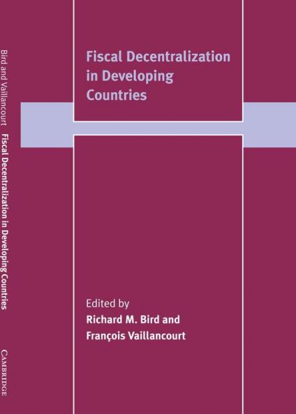 Fiscal Decentralization in Developing Countries