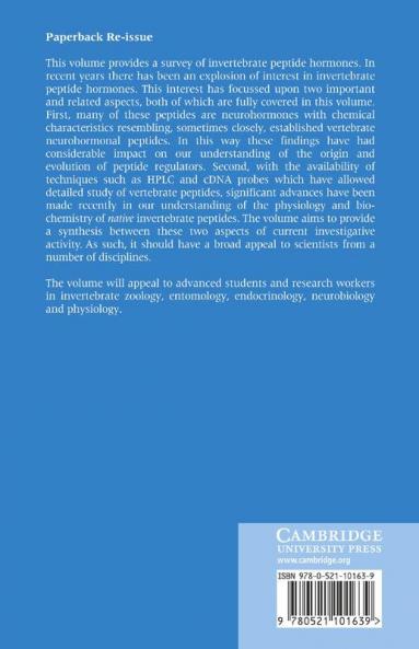 Neurohormones in Invertebrates