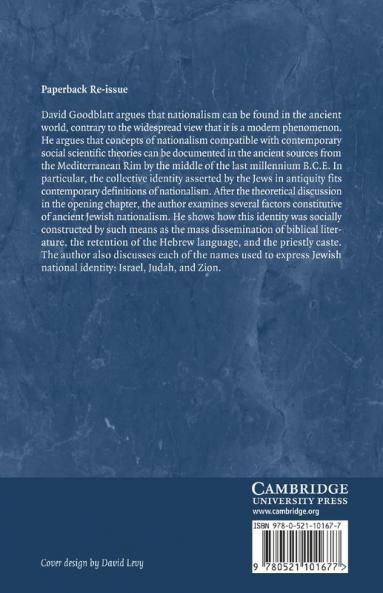 Elements of Ancient Jewish Nationalism