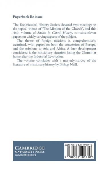 The Mission of the Church and the Propagation of the Faith