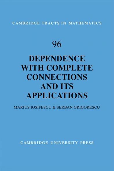 Dependence with Complete Connections and Its Applications