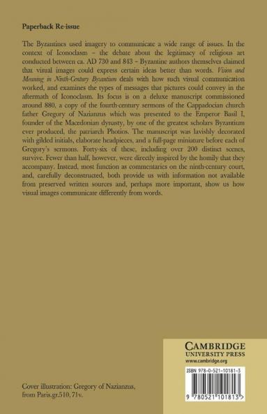 Vision and Meaning in Ninth-Century Byzantium