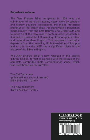 New Testament-NEB