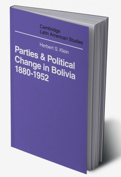 Parties and Politcal Change in Bolivia