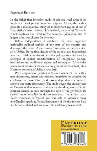 Toward 'Uhuru' in Tanzania