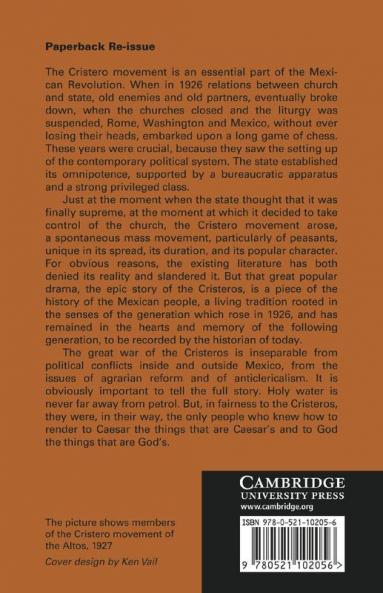 The Cristero Rebellion