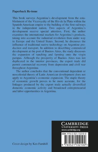 A Socioeconomic History of Argentina 1776 1860