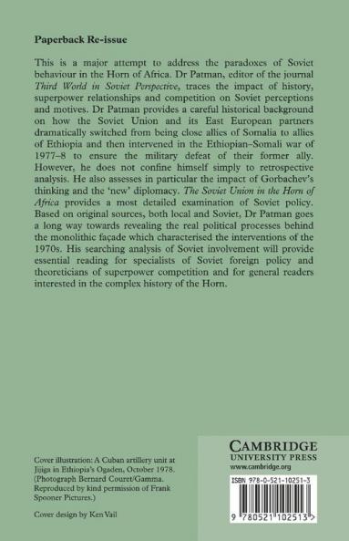 The Soviet Union in the Horn of Africa