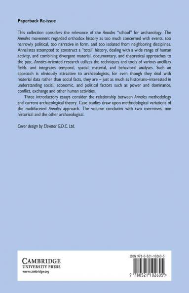 Archaeology Annales and Ethnohistory