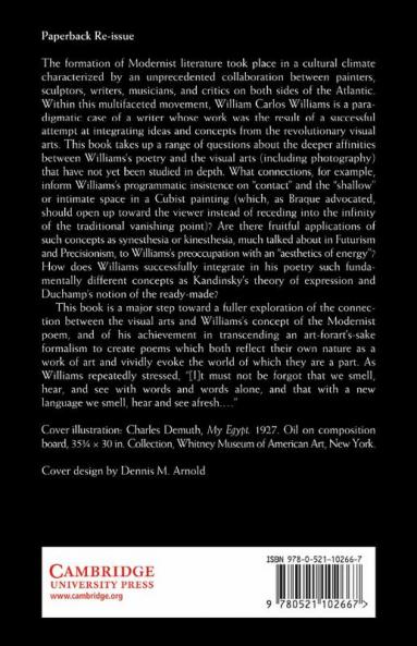 The Revolution in the Visual Arts and the Poetry of William Carlos Williams