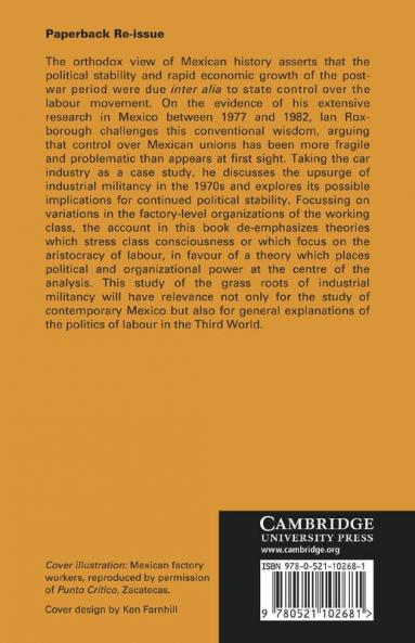Unions and Politics in Mexico