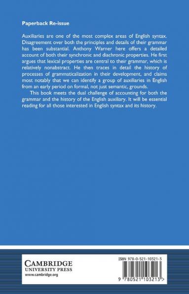 English Auxiliaries