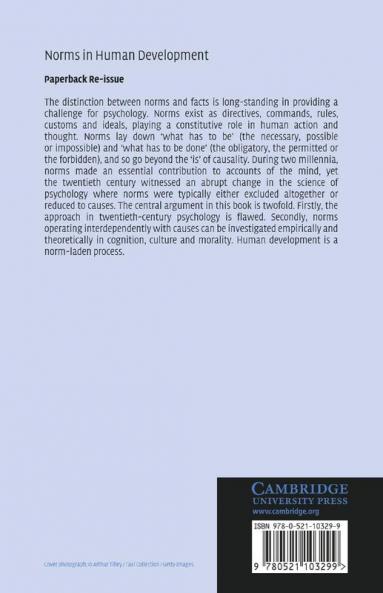Norms in Human Development
