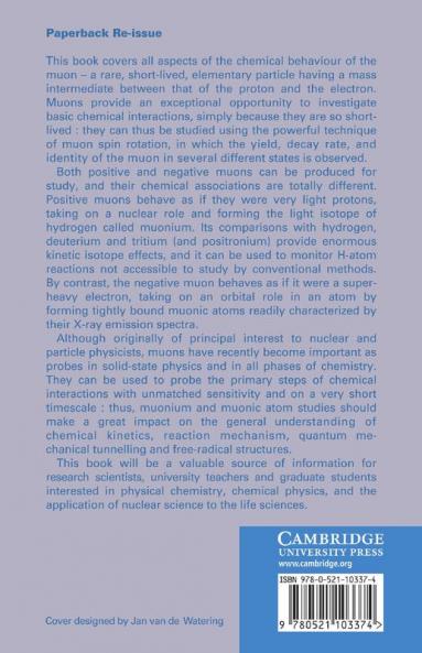 Muon and Muonium Chemistry