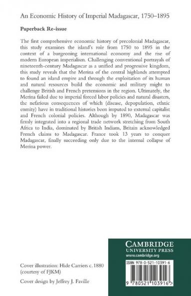 An Economic History of Imperial Madagascar 1750 1895