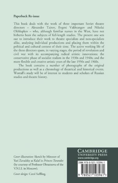 Modernism to Realism on the Soviet Stage
