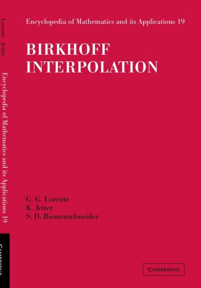 Birkhoff Interpolation