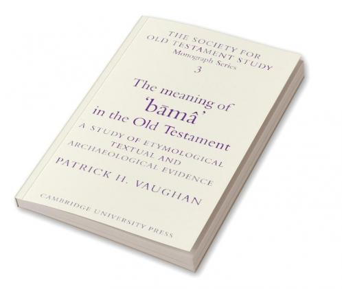 The Meaning of B Ma in the Old Testament