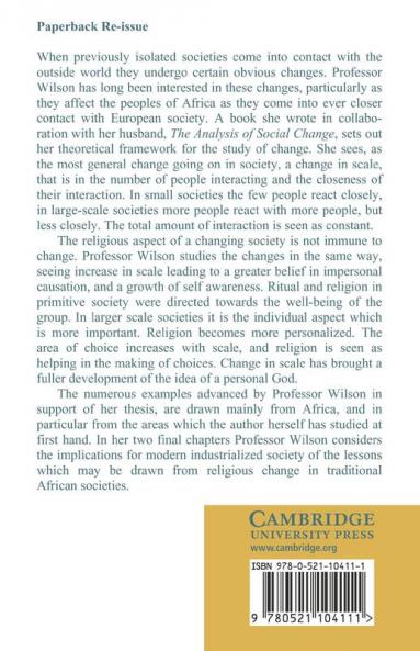Religion and the Transformation of Society