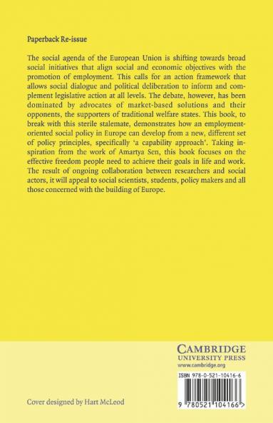 Europe and the Politics of Capabilities
