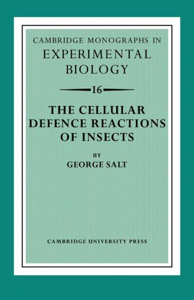 The Cellular Defence Reactions of Insects