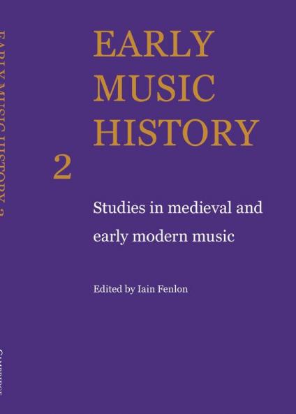 Early Music History