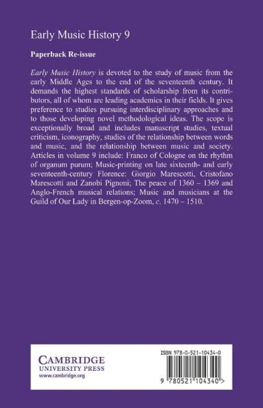 Early Music History