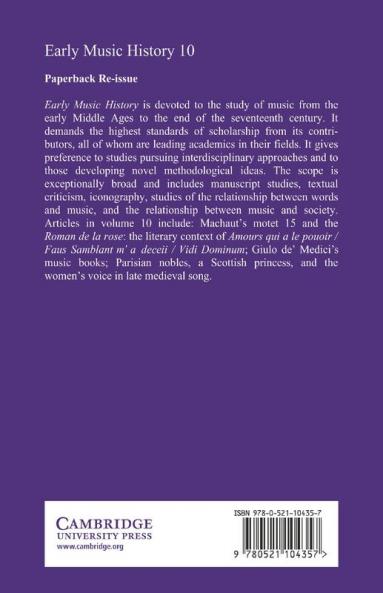 Early Music History