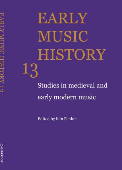 Early Music History