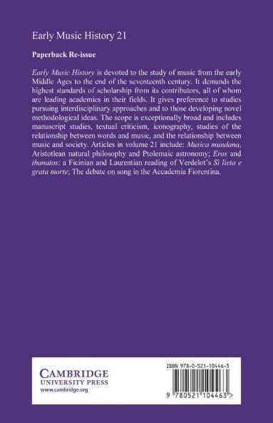 Early Music History