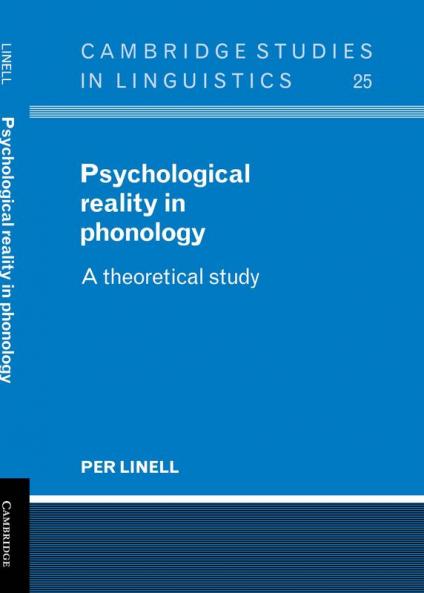 Psychological Reality in Phonology