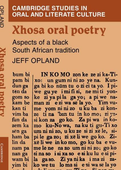 Xhosa Oral Poetry